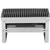 Grillpaul Mustang - Barbecue pieghevole TREK, in acciaio inox, per barbecue, a carbonella, da viaggio, da tavolo, da campeggio, per feste, 3,9 kg