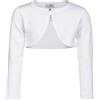 Happy Girls Basic Bolero - Cardigan Raggazze, Bianco (White 10), 128 cm