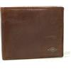 Fossil Portafoglio da uomo Ryan, Bifold in pelle marrone scuro 11,4 cm L x 2,5 cm L x 9,5 cm H ML3736201