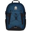 Invicta Zaino Scuola Doppio Scomparto Moab Solid, Blu, Tasca Porta Borraccia, Tasca per PC 15,6", Maxi Capienza,Tasca Interna Attrezzata, Zaino Scuola e Viaggio, Ragazzo e Ragazza