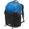 Lowepro LP37253-PWW Photo Active Zaino Outdoor con Divisori QuickShelf, Laptop 15"/iPad, Vano Idrataz. 3L, per Fotocamere Mirrorless, Sony, Canon, Nikon, Gimbal, Droni, DJI, Osmo, Mavic, Blu/Nero
