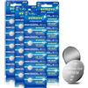 avmzvo Batterie a bottone CR1616, DL1616, ECR1616, al litio Coin3V, 20 pezzi, confezione sicura per i bambini
