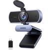 UGREEN FineCam Lite 4K Webcam 30FPS Ultra HD Webcam USB per Computer Fuoco Automatico Plug and Play per Windows MacOS Linux Streaming Youtube Skype Call Video Zoom Video Conferenze