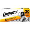 Energizer 30 batterie AAA Industrial - Energizer pile ministilo AAA LR03 Micro 1,5V Alcaline Uso Professionale Lunga Durata per Strumenti di Misurazione Torce Dispositivi Elettronici - 3 Confezioni da 10 Pile