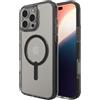 ZAGG Santa Cruz Snap Case Rinforzato in Grafene per iPhone 16 Pro Max [6,9 pollici], MagSafe Compatibile, Anti-Giallo, Resistente ai Graffi, Design Sottile, Shockproof (Nero)