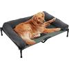 BingoPaw Brandina per cani Taglia Media: Letto per cani Lettino Rialzato da Campeggio Cuccia cane Interno Esterno per animali domestici fino a 30 kg Con bordo per Estate Inverno 110x80x18cm