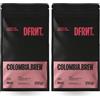 DFRNT. Colombia Brew 2 x 250 g - Caffè di specialità in grani (85,5 Punti SCA) - 100% Arabica Colombia - Note floreali e fruttate - Ideale per filtro e cold brew - Tostatura recente in Spagna