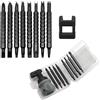 HTRTRR Set di cacciaviti di precisione 18 in 1 con punta magnetica, magnetizzatore e custodia, ideale per elettronica, occhiali, telefoni cellulari, computer portatili e fai da te.