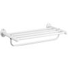 MSV 140438 - Scaffale/Portatovaglioli, cromato, 50.5 x 30.3 x 12.7 cm, bianco (weiß)