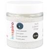 INNSPIRO Roccia di vetro rotondo glassa bianca 2,3 mm. 120 g. Piccole perline, per creare le tue creazioni di bigiotteria; collane, bracciali
