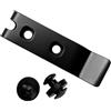 Wanfoou K Guaina Clip Vita, Fodero Coltello Con Clip Posteriore, Accessori Per Zaino Cintura Vita Nero