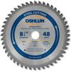 Oshlun sbf-082548 8 - 1/10,2 cm 48 Tooth TCG lama per sega con boccola 2,5 cm Arbor (5/20,3 cm) per acciaio e metalli ferrosi