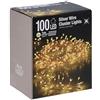 Spetebo Cluster - Catena di luci a 100 LED, 100 cm, colore: Bianco caldo
