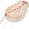 BENECREAT Creatore di Braccialetti di Legno, Telaio per Intreccio con 42 bastone per Maglieria Multicorda, Artigianato con Braccialetti, Bracciali, 23x15x1.6cm