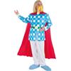 Chaks - Costume da Assurancetourix per uomo, costume ufficiale di Asterix e Obelix, set da bardo in 6 pezzi per Carnevale e Comic Con