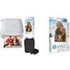 HP Sprocket Stampante Fotografica istantanea Portatile 2x3 Pollici (Bianca) Zink Pacchetto di Carta & Sprocket Carta Fotografica Adesiva Zink Premium 5X7.6 Cm Compatibile Comle Stampanti Fotografiche