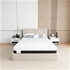 Memory Matratzen Materasso 140x200cm alto 20 cm, Materasso in memory foam Gel, Materasso in schiuma fredda 7 zone di comfort, Livello di rigidità H2 e H3, Materasso matrimoniale (140x200x20cm)