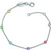 Engelsrufer braccialetto womens Sterling Silver zirconia_cubica - ERB-LILMOON-ZIM