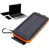 Generico Caricatore Solare,Caricatore Telefono Wireless | Power Bank 20000mAh con Ricarica Wireless Rapida e Torcia Integrata per Campeggio Escursionismo e Attività All'aperto