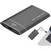Generic Hard disk esterno - Hard disk portatile da 500 GB, disco rigido ultra sottile, formato tascabile, espansione hard disk, hard disk esterno portatile sottile, compatibile con giochi PC portatili