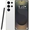 ULUCAN Smartphone S25 Ultra Pro 5G - 16 GB di RAM 1 TB di ROM | 7,3 HD AMOLED 144Hz | 108 MP principale 72 MP ultra-grandangolare | Snapdragon 8 Gen 3 | 8000 mAh | Android 14 | Sbloccato,White-1TB
