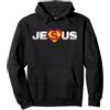 Jesus is my Superhero Tee Shirts Christi Gesù è il mio supereroe camicia religiosa cristiana Gesù Felpa con Cappuccio
