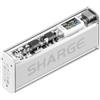 SHARGEEK 140 Power Bank, Caricabatterie Portatile 20000mAh 140W con Smart Display Trasparente, Porte USB-C e USB-A, Ricarica Rapida per Laptop, iPhone 16/15/14, MacBook, Steam Deck