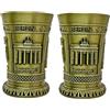 United1871 Berlino Souvenir (set da 2) bicchierini da liquore in metallo, vetro Shot, come souvenir della Germania