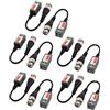 Generic XYWHPGV 5 paia 1 canale trasmettitore passivo CCTV Video Balun Transceiver Adattatore BNC maschio 2000Ft(7b59d 258e6 5a7e8 b53c8 5b737 66be8