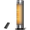 Dreo Stufa a Torre 23 Pollici 2000W Silenziosa, Riscaldatore Portatile con Telecomando, Oscillazione 70°, Timer 12H, 5 Modalità, Termoventilatore in Ceramica PTC con Termostato per Casa e Ufficio