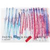 Artway Blocco di carta formato A4, ideale per pastelli morbidi, pastelli, matite pastello, grafite e carbone, 48 faccie/24 fogli di carta pastello da 160 g/m², bianco
