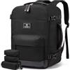 LOVEVOOK Zaino da Viaggio Donna, Grande 45L Borsa a Zainetto Adatto per laptop da 17 pollici, Aereo Bagaglio a Mano Zaini per Easyjet, Impermeabile Travel Bbag Backpack Women