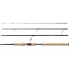 Abu Garcia Mörrum Canna da spinning | Fusto in carbonio 36T con resina nano | Design da viaggio in 4 pezzi | Pesca predatoria in acqua dolce per lucci, lucioperca e muskie | 2,13 m, 3-15 g