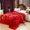 Zoomlie Coperta per letto singolo/matrimoniale grande, in velluto raschel, calda coperta e trapunta, per camera da letto, divano, divano hotel (stile 10, 150 x 200 cm)