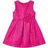 Mayoral Abito Vestito Elegante Satinato Cerimonia Bambina 9 Anni - 134 cm Color Magenta con Scollo Posteriore