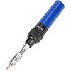 Walfront Set di Stagnatore a Gas, 1300 ℃ Mini Saldatore a Gas Butano Cordless Micro Torcia a Gas Butano 8 ML Capacità di Riempimento per 35-45 Minuti di Utilizzo Saldatore a Stagno a Gas(Blu)
