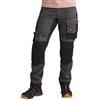 Snickers Workwear Snickers Pantaloni Elasticizzati AllroundWork (6241), Grigio, 56