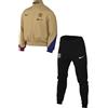 Nike Fc Barcelona FN9452-717 - Tuta sportiva Fcb M Nk Df Strk Trk Suit K, Club Gold/Noble Red/Black, S