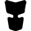 BIKE-label Paraserbatoio 3D per moto, protezione serbatoio, colore nero X502018VA