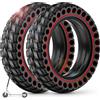 BANGTING 2PCS 8 1/2 x 2 Pneumatici per Monopattino Elettrico Ruote, 8.5x2 Pollici Gomme Piene, 50/75-6.1 Pneumatico di Ricambio per Xiaomi Pro 2 / M365 / M365 Pro / 1S / 3/3 Lite/Essential