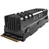PNY (TG. 500GB) PNY XLR8 CS3040 M.2 NVMe Gen4 x4 SSD Interno con Heatsink 500GB, Vel