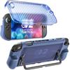 BRHE Case for Nintendo Switch 2, Dockable Travel Integrated Cover for Switch 2 2025, Foldable Case for Nintendo 2 Joycon (Blue)