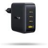 Baseus Enerfill Caricatore USB C 140 W, 4 Porte USB C, Caricatore PD con PPS, GaN, Caricatore Rapido Compatibile con MacBook Pro/Air, iPad, Laptop, iPhone 17/16/15/14/13/12 Pro Max, Galaxy S25, Pixel