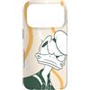 Disney Custodia per iPhone 17 Pro Disney Paperino Retro Vintage Glare & Lines Pattern