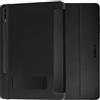 OtterBox Cover OtterBox React Folio Case per Samsung Galaxy Tab S9+ / Galaxy Tab S10+, antishock e cadute, ultra sottile, custodia Folio protettiva, testata a norme MIL-STD 810G, Nero, Senza Retail Package