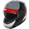 NOLAN Casco N90-3 BLOCCO Grigio Rosso NOLAN