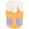 OLCHI Soft Two pocket Jumper Giallo S Cappottino per cane