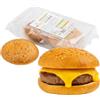 SOKETO Pane Keto ai Semi di Sesamo per Burger Keto SoKeto da 60gr con 2,7 gr di carboidrati a porzione per Dieta Keto/Proteica/Diabetici Ig<2 (6pezzi, 6, unità)