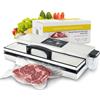 Vesta Precision Sigillatrice Sottovuoto Professionale Pro II per il Confezionamento di Alimenti secchi e umidi | Barra Saldante 40 cm extra larga 5 mm | Include sacchetti per Imballaggio | 550 W