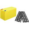XBERSTAR Supporto batteria 18650, 12 V, 3S, 7 P, Li-ion fai da te per batteria Powerwall 18650, morsetto spot (giallo)